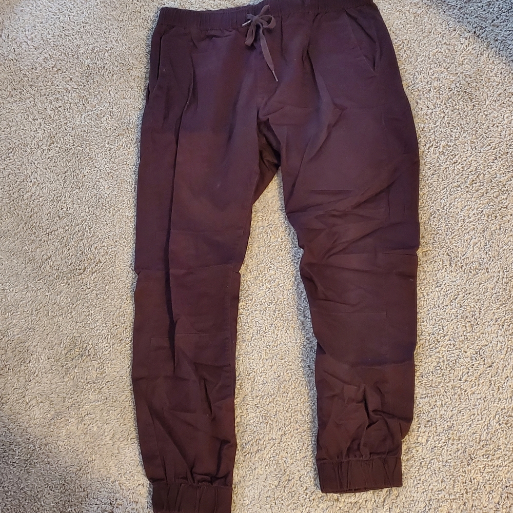 Maroon chinos